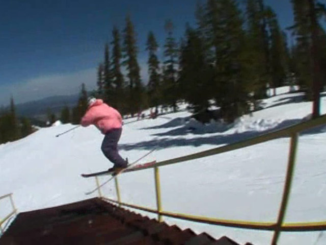 Женская лыжня