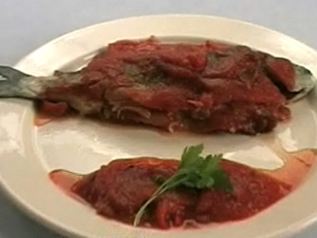 Форель с ветчиной