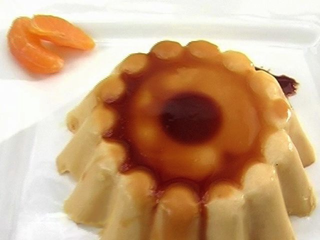 Мандариновое пирожное